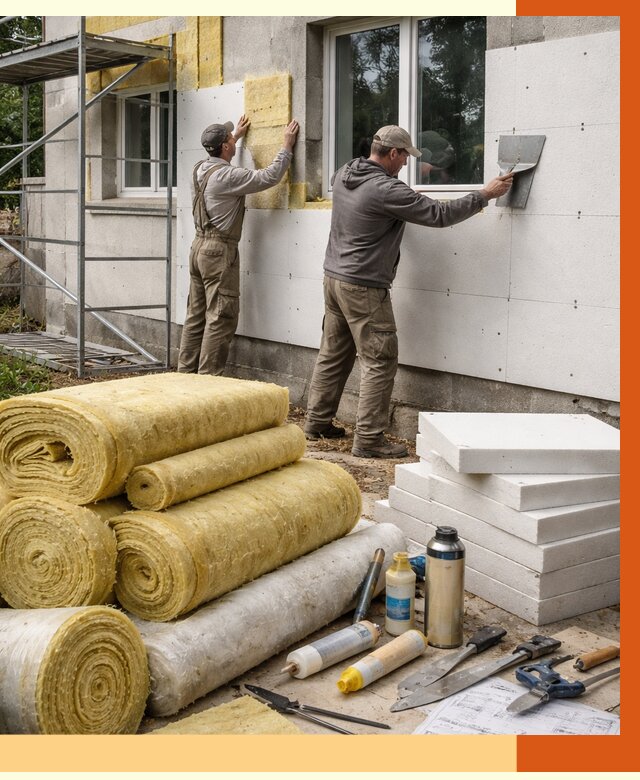 Утепление домов в Усолье-Сибирском под ключ от 4334 руб/м2 | Профессионально — ТепломастерСль