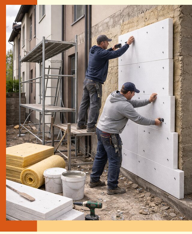 Утепление таунхауса с гарантией комфорта в Усолье-Сибирском