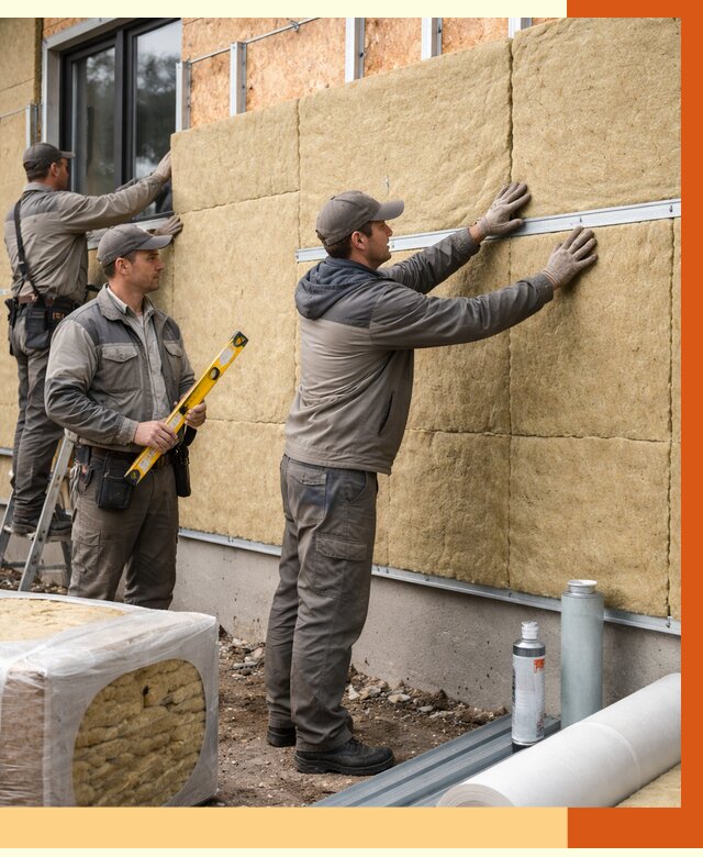 Утепление дома из SIP панелей в Усолье-Сибирском от 6398 руб./м² под ключ | ТепломастерСль