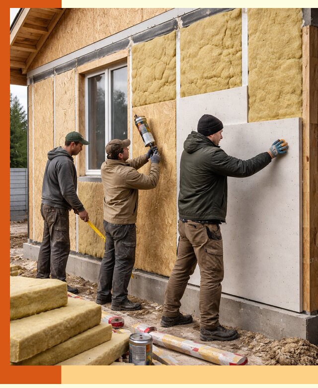 Профессиональное утепление дома из SIP-панелей в Усолье-Сибирском