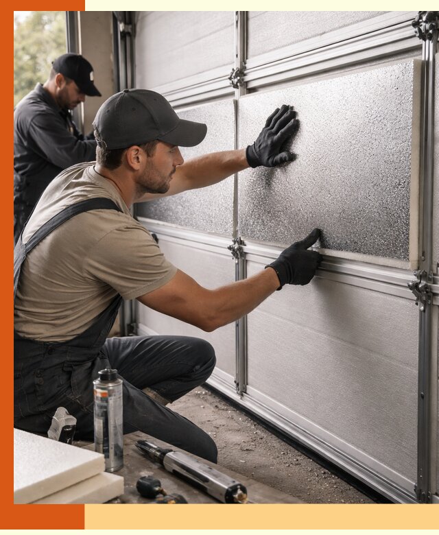 Утепление гаражных ворот в Усолье-Сибирском качественно и надежно