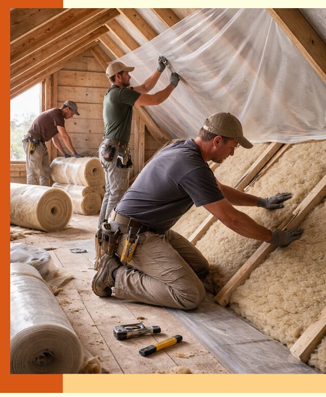 Утепление крыши изнутри в Усолье-Сибирском: профессионально и надежно