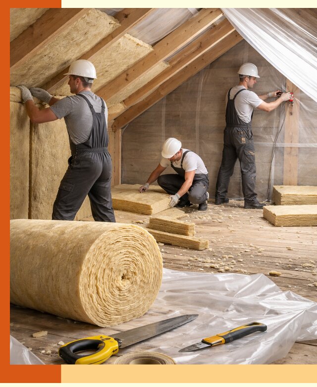 Профессиональное утепление мансарды в Усолье-Сибирском качественно и надежно