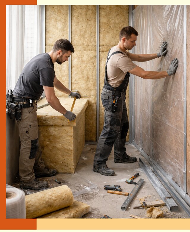 Профессиональное утепление лоджии в Усолье-Сибирском эффективно и надежно