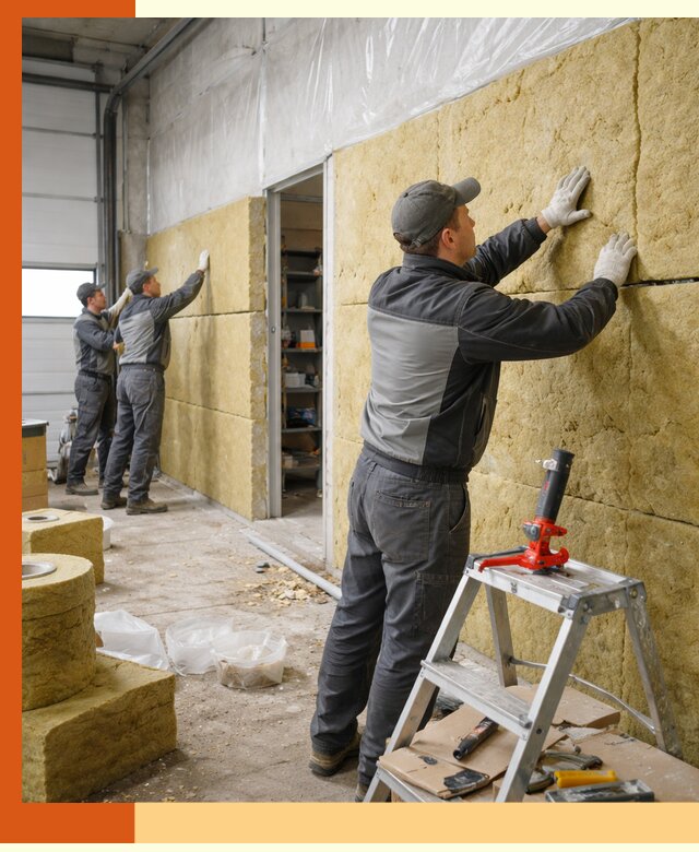 Утепление автосервиса и мастерских в Усолье-Сибирском качественно и надёжно