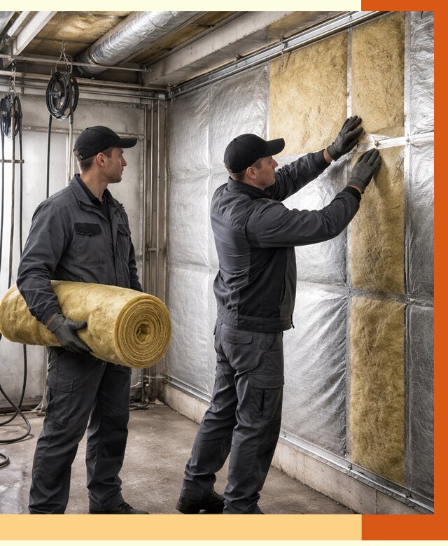 Утепление автомойки в Усолье-Сибирском от 8772 руб./м2 — комплексное утепление под ключ | ТепломастерСль