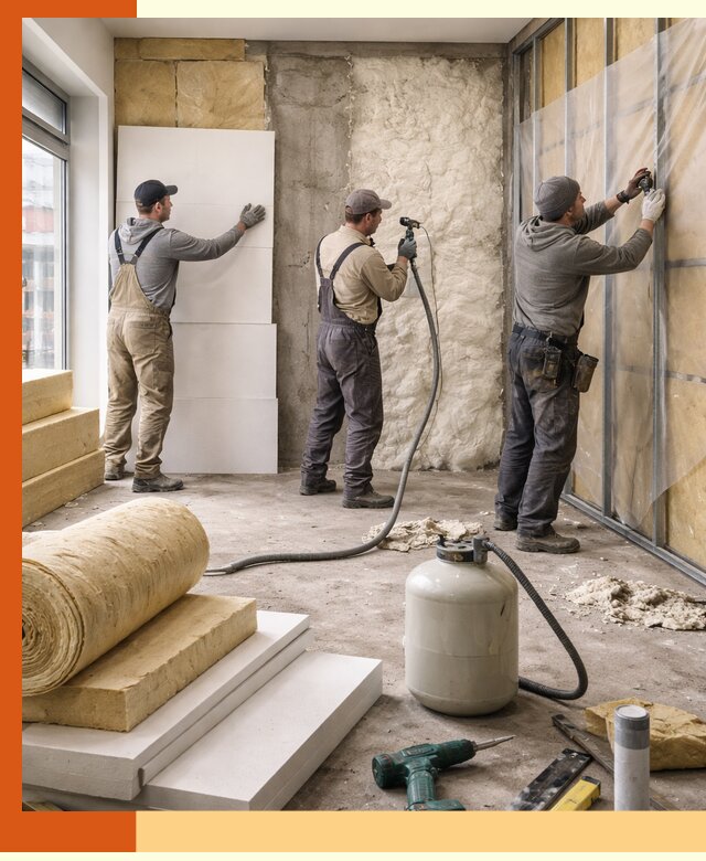 Утепление магазина в Усолье-Сибирском: комплексные решения по теплоизоляции