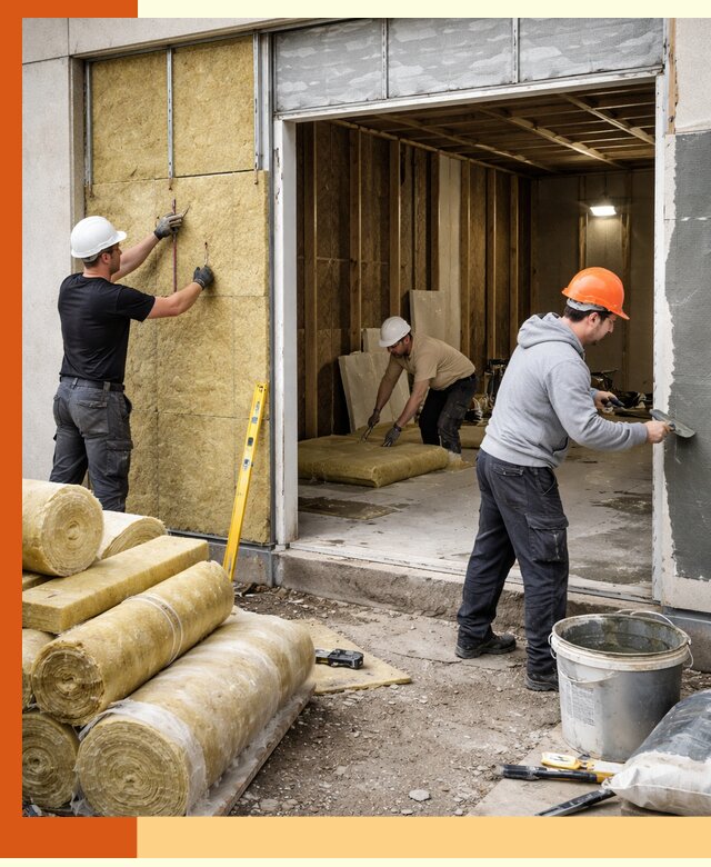 Утепление торгового павильона в Усолье-Сибирском — качественно и энергоэффективно