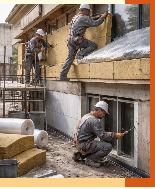 Утепление ресторана в Усолье-Сибирском под ключ от 670800 руб/м2 | Комплексное решение от ТепломастерСль