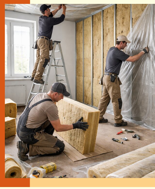 Утепление офисных помещений под ключ в Усолье-Сибирском