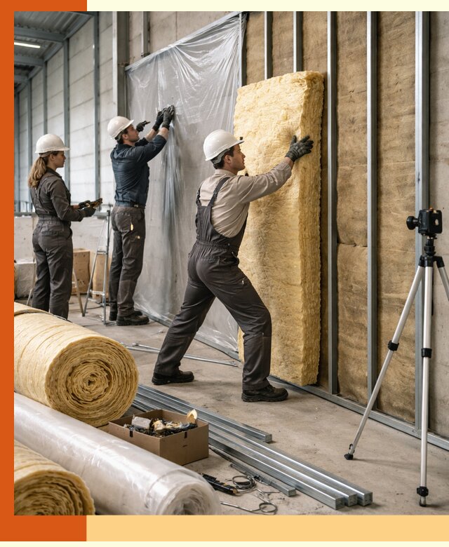 Утепление складского терминала в Усолье-Сибирском профессионально и надёжно