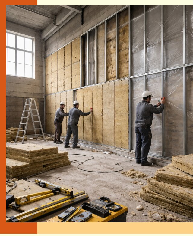 Утепление спортивного зала в Усолье-Сибирском качественно и недорого