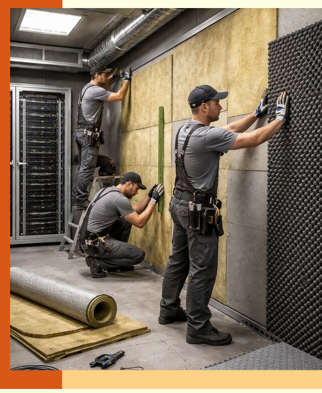 Утепление серверной комнаты профессионально в Усолье-Сибирском