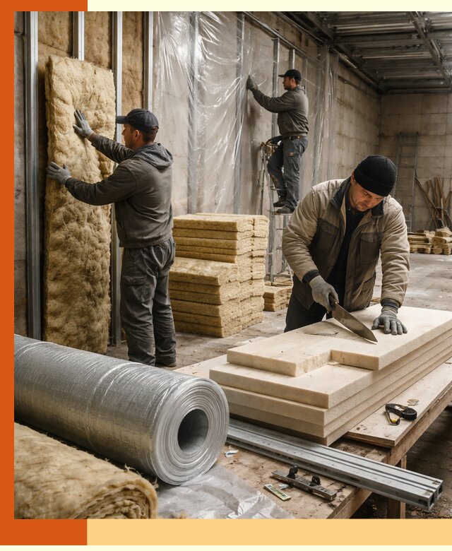 Утепление торгового склада в Усолье-Сибирском с энергоэффективными решениями