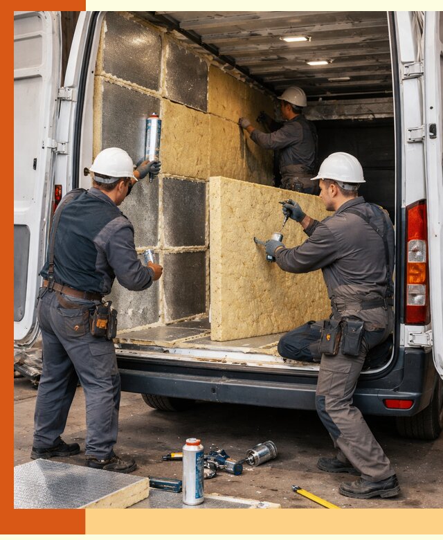 Утепление фургона-рефрижератора в Усолье-Сибирском для сохранения температуры