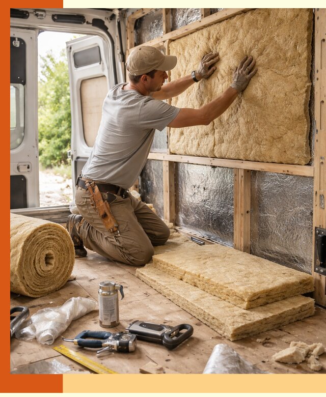 Утепление кемпера под ключ в Усолье-Сибирском с гарантией качества