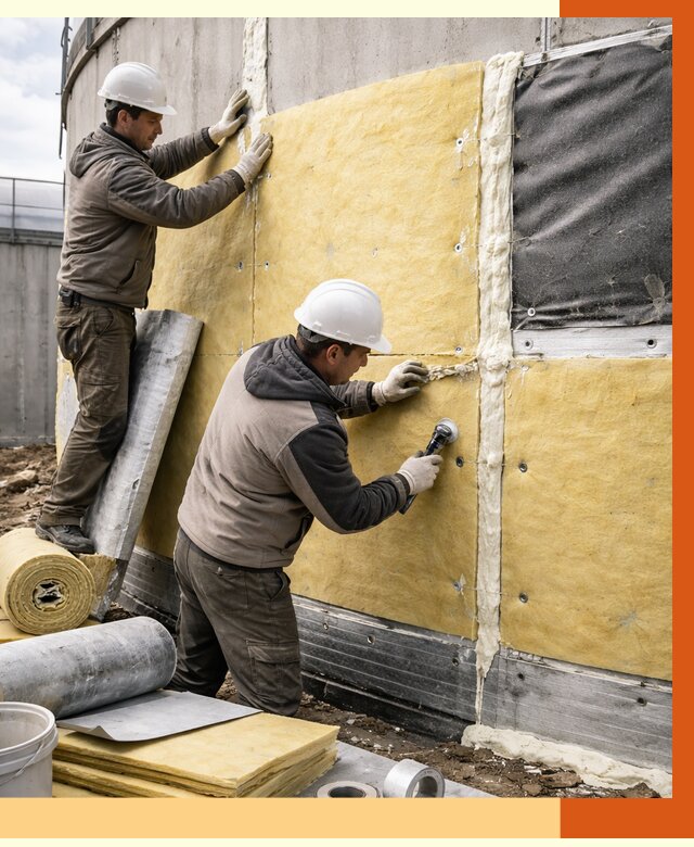 Утепление резервуара в Усолье-Сибирском от 28380 руб/м2 — монтаж ППУ и комплекс под ключ | ТепломастерСль