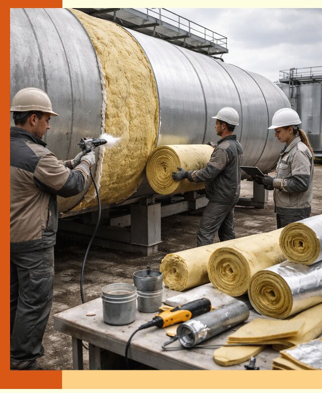 Утепление цистерны в Усолье-Сибирском — утеплители и монтаж под ключ
