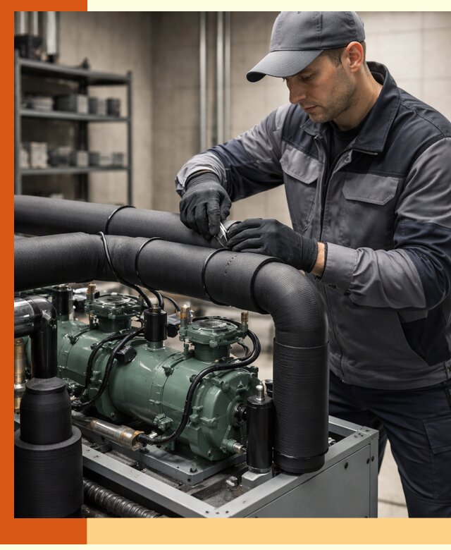 Утепление холодильного агрегата и теплоизоляция в Усолье-Сибирском