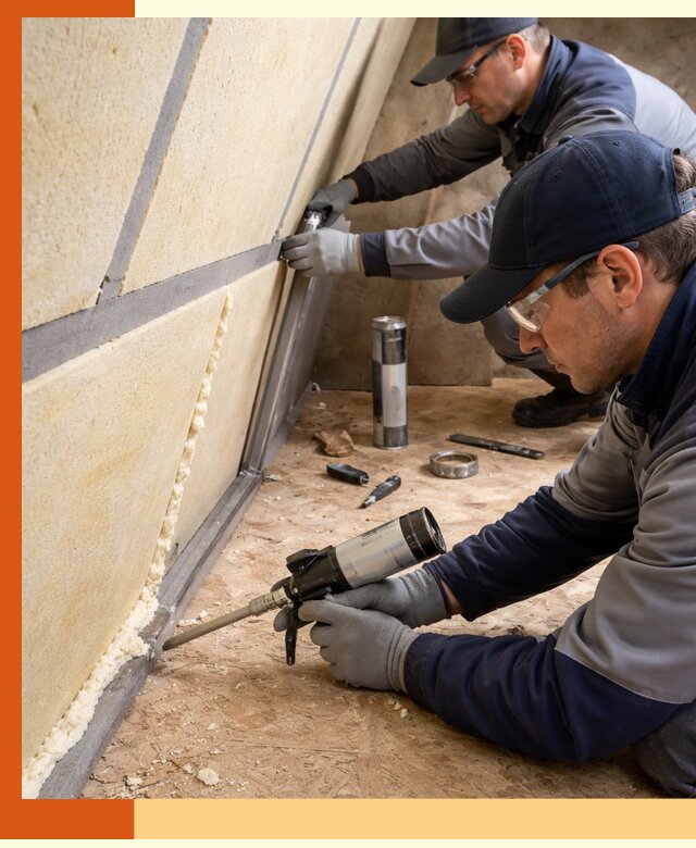 Герметизация стыков ППУ в Усолье-Сибирском — надежное уплотнение швов