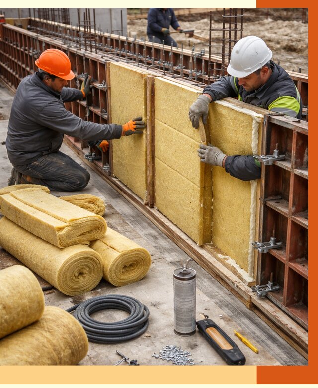 Теплоизоляция опалубки в Усолье-Сибирском от 7430 руб. за м2 — услуги и монтаж | ТепломастерСль