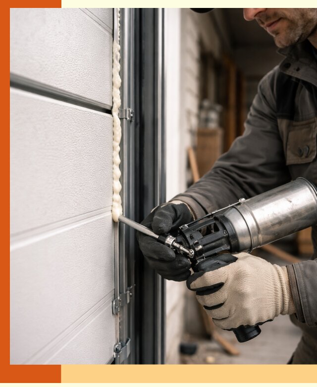 Заполнение пустот ворот в Усолье-Сибирском профессионально и герметично