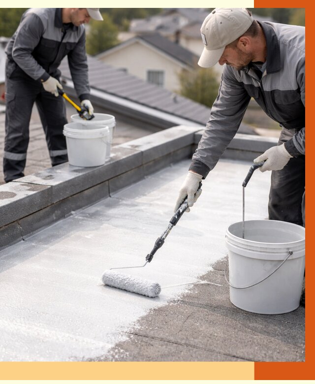 Утепление кровли жидкой теплоизоляцией в Усолье-Сибирском от 2219 руб./м2 | ТепломастерСль