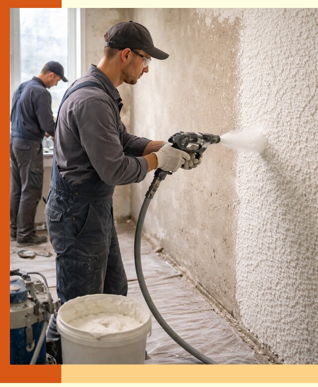 Утепление стен жидкой теплоизоляцией в Усолье-Сибирском для квартир и домов