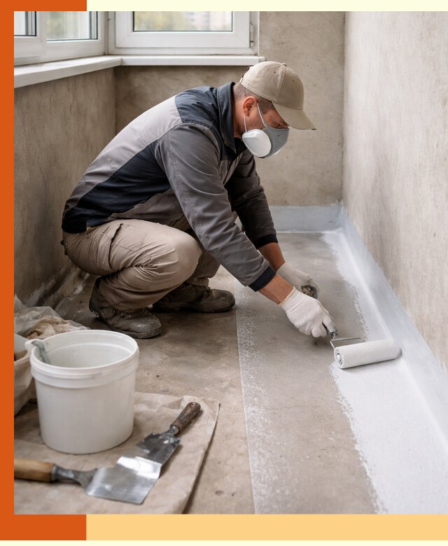 Утепление балкона жидкой теплоизоляцией в Усолье-Сибирском