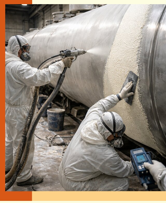Утепление автоцистерн жидкой теплоизоляцией в Усолье-Сибирском
