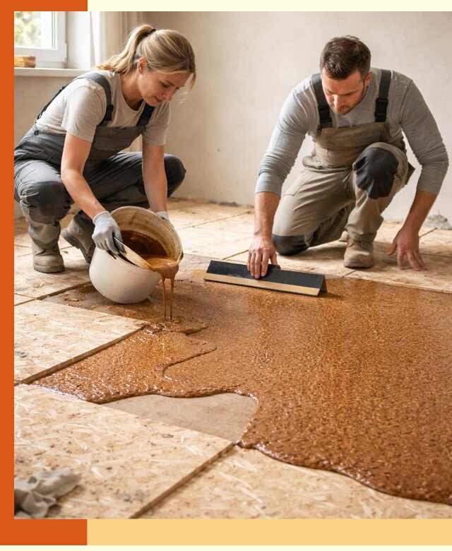 Утепление пола жидкой пробкой в Усолье-Сибирском для квартир и домов