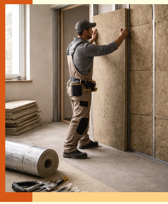 Шумоизоляция дома в Усолье-Сибирском — комплексная защита от шума