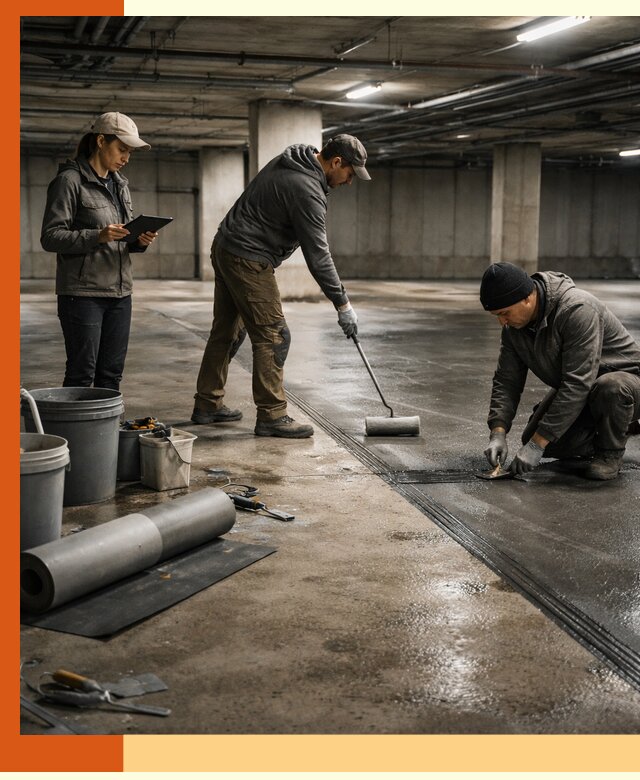 Гидроизоляция паркинга в Усолье-Сибирском: качественная защита зданий