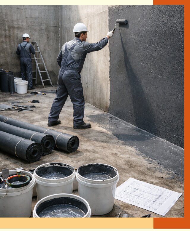 Гидроизоляция резервуара в Усолье-Сибирском от 123840 руб. под ключ | ТепломастерСль