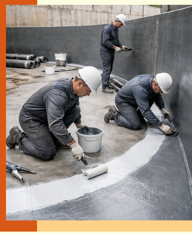 Гидроизоляция резервуара для топлива в Усолье-Сибирском