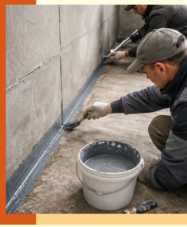 Гидроизоляция швов зданий и конструкций в Усолье-Сибирском