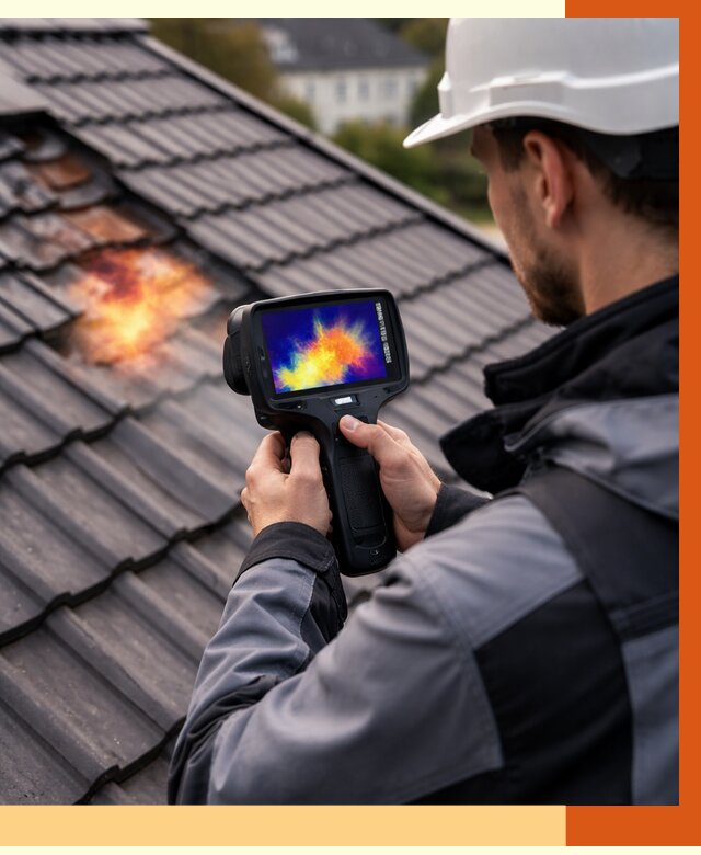 Тепловизионное обследование кровли в Усолье-Сибирском от 4644 руб. — ТепломастерСль под ключ