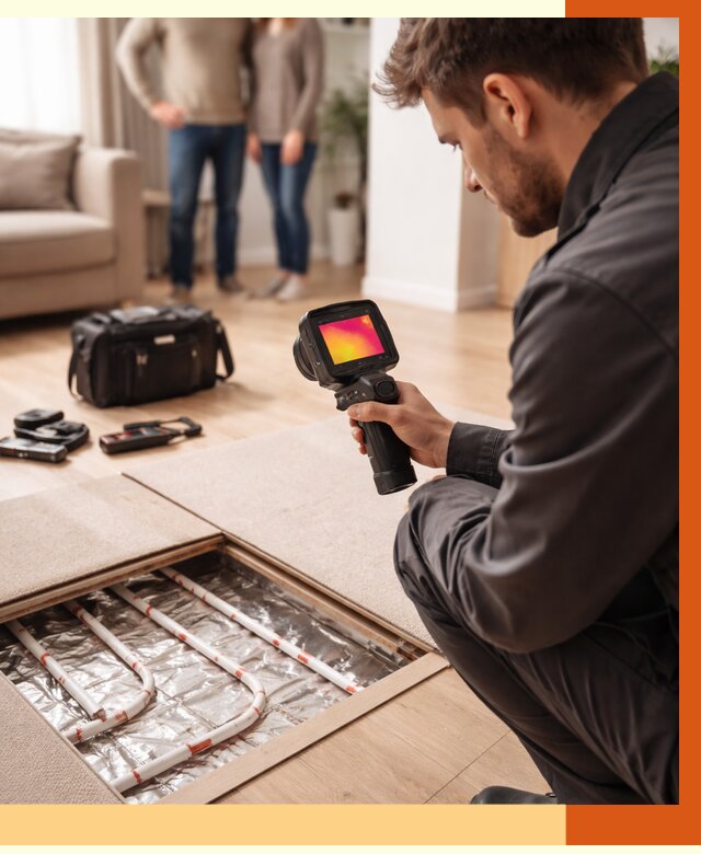 Тепловизионное обследование теплого пола в Усолье-Сибирском от 4644 руб. — ТепломастерСль