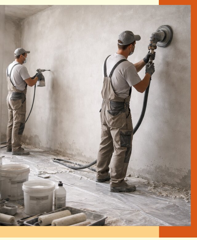 Подготовка поверхности под напыление в Усолье-Сибирском от 1238 руб. — ТепломастерСль