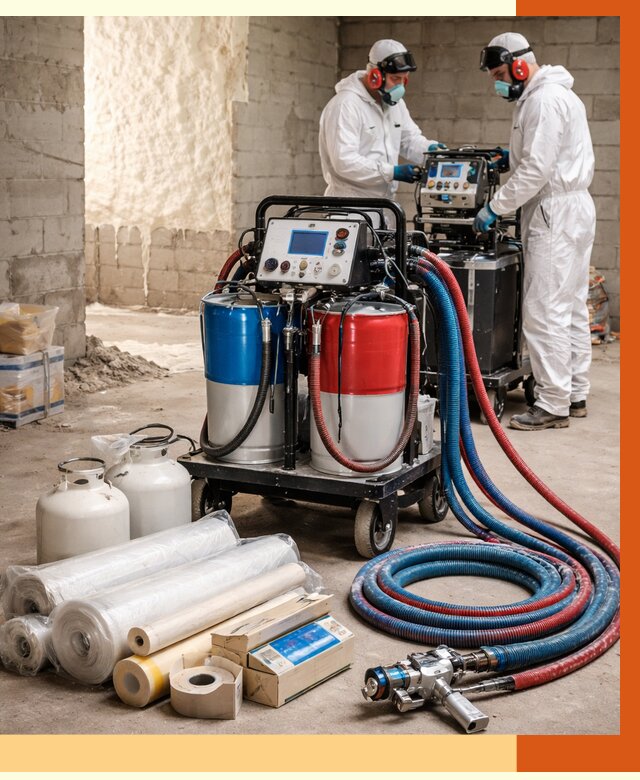 Аренда установки для напыления ППУ в Усолье-Сибирском от 36120 руб. | ТепломастерСль